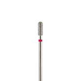 Fresa/Broca  de diamante, forma de microfono roja 3.1